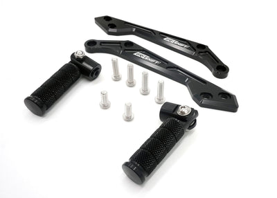 GritShift Aluminum Passenger Footpeg Kit for Sur Ron LBX & Segway X260